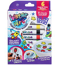 Water Art Tusser - 6 stk - Galaxy Explorers