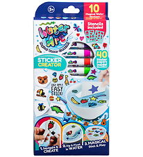 Water Art Tusser - 10 stk + Klistermærke Sæt