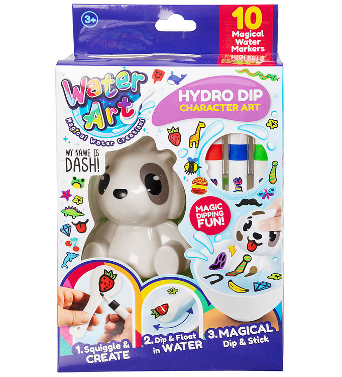 Water Art Hydro Dipping Sæt m. 12 Tusser - Dash