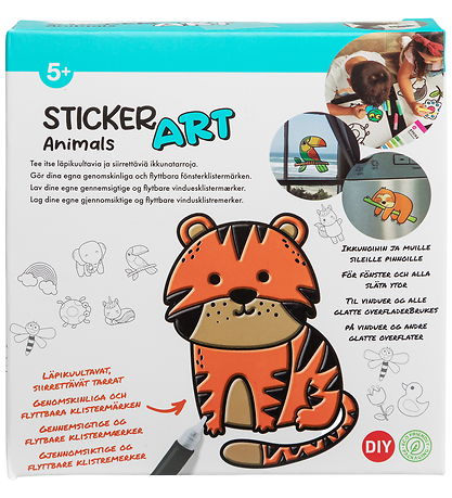 Sticker Art Tusser - Animals