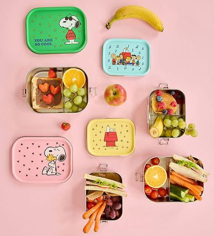 Rice Madkasse - Rustfrit Stål - Lille - m. 2 Rum - Divider And Y