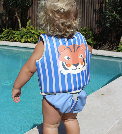 SunnyLife Svømmevest - 1-2 År - Tino The Tiger