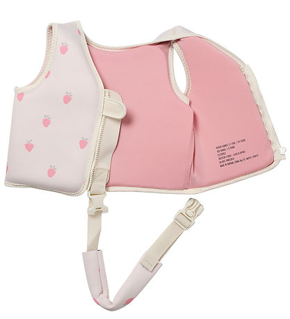 SunnyLife Svømmevest - 2-3 År - Strawberry Sunshine