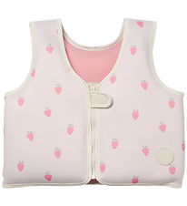 SunnyLife Svømmevest - 3-6 År - Strawberry Sunshine