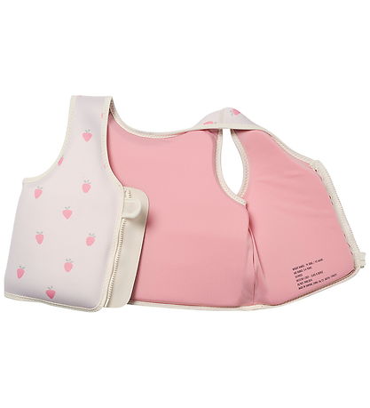 SunnyLife Svømmevest - 3-6 År - Strawberry Sunshine