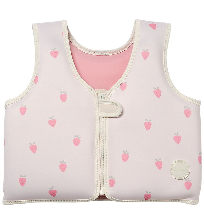 SunnyLife Svømmevest - 3-6 År - Strawberry Sunshine