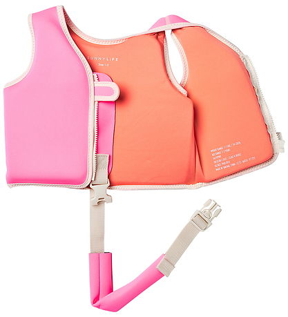 SunnyLife Svømmevest - 1-2 År - Poppy The Peach