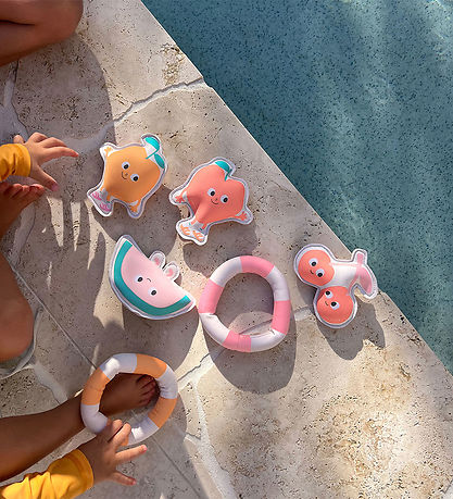 SunnyLife Dykkervægte - 6 stk - Poppy The Peach