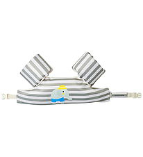 SunnyLife Svømmevest - 3-6 År - Eli The Elephant/Green Stripe