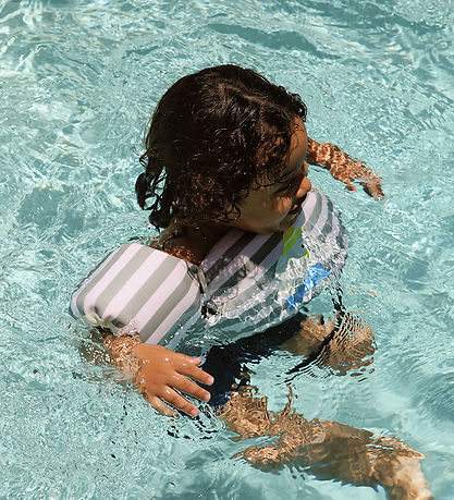 SunnyLife Svømmevest - 3-6 År - Eli The Elephant/Green Stripe