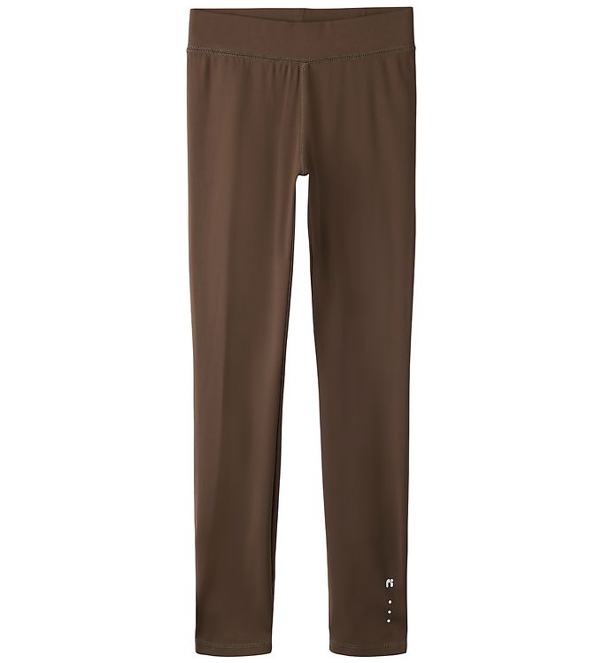 Name It Diana - Børn Sports Leggings - Brun - 134