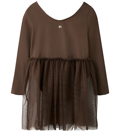 Name It Gymnastikdragt - NmfDaisy - Chocolate Martini