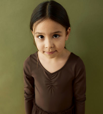 Name It Gymnastikdragt - NmfDaisy - Chocolate Martini