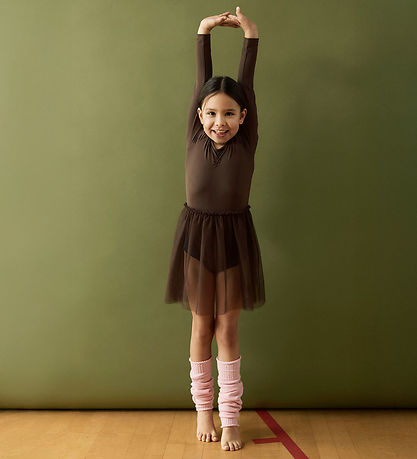 Name It Gymnastikdragt - NmfDaisy - Chocolate Martini