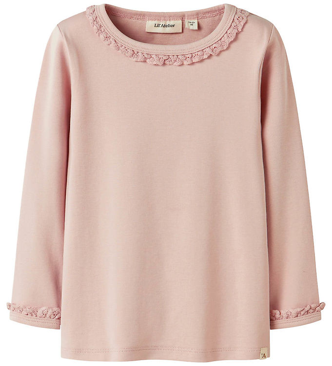 Lil Atelier Bluse - NmfLayo - Peach Whip