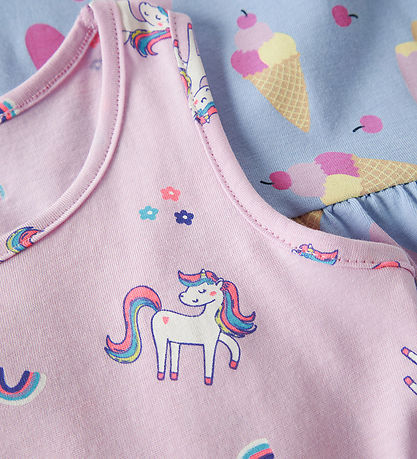 Name It Kjole - 2-pak - NmfVineo - Pirouette/Serenity