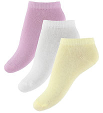 Name It Ankelstrømper - 3-pak - NmfVilma - Bright White/Pirouett