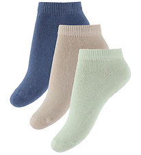 Name It Ankle Socks - 3-Pack - NmmVilum - Chateau Gray/Vintage