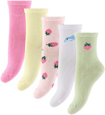 Name It Strømper - 5-pak - NmfVinni - Pink Drink