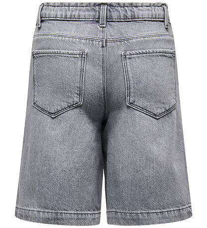 Kids Only Shorts - Wide - KogComet - Medium Grey Denim