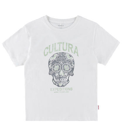 Name It T-shirt - NkmHips - Bright White