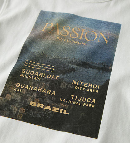 Name It T-shirt - NkmHuste - Bright White