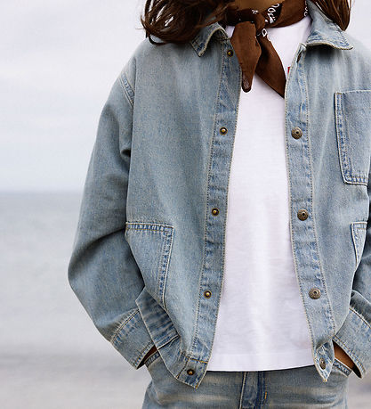 Name It Denimskjorte - NkmTom - Vintage Medium Blue Denim