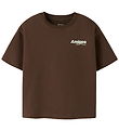 Name It T-shirt - NkmHolle - Chestnut