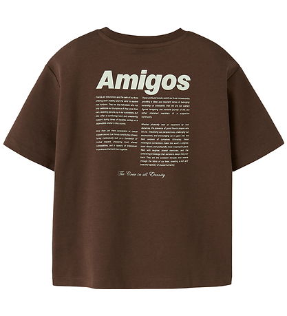 Name It T-shirt - NkmHolle - Chestnut