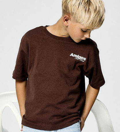 Name It T-shirt - NkmHolle - Chestnut