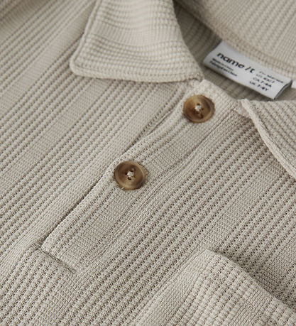 Name It Polo - NkmHaksi - Chateau Gray
