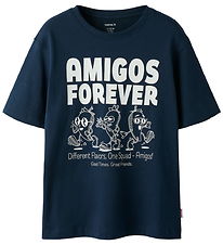 Name It T-shirt - NkmHenno - Navy Blazer