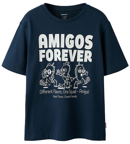 Name It T-shirt - NkmHenno - Navy Blazer