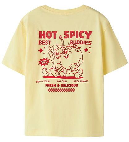 Name It T-shirt - NkmHenno - Double Cream