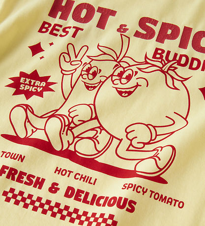 Name It T-shirt - NkmHenno - Double Cream