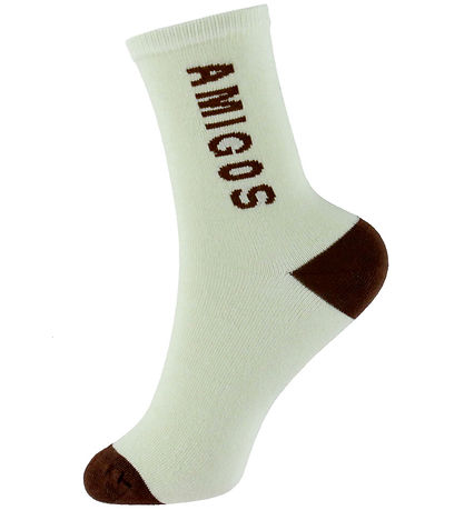 Name It Strømper - 3-pak - NkmHactor - Cloud Dancer/Chateau Gray