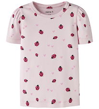 Name It - T-shirt - NmfHaline - Cradle Pink