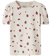 Name It T-shirt - NmfHaline - Peyote Melange