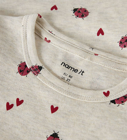 Name It T-shirt - NmfHaline - Peyote Melange