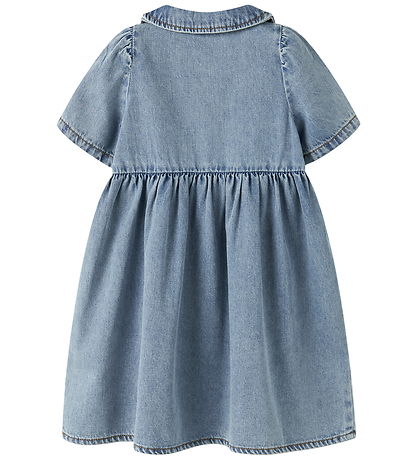 Name It Kjole - NmfPoppy - Medium Blue Denim