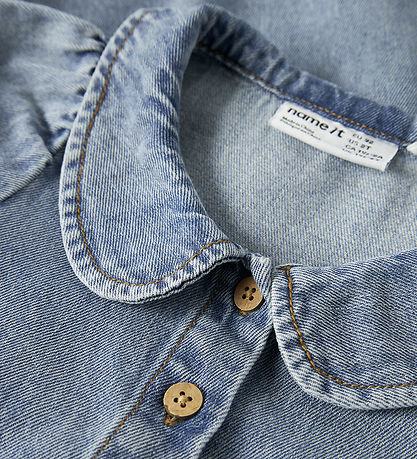 Name It Kjole - NmfPoppy - Medium Blue Denim