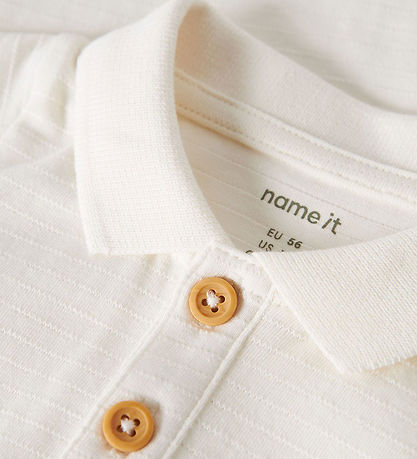 Name It Body k/æ - Polo - NbmHofman - Cloud Dancer