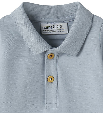 Name It Body k/æ - Polo - NbmHofman - Blue Fog