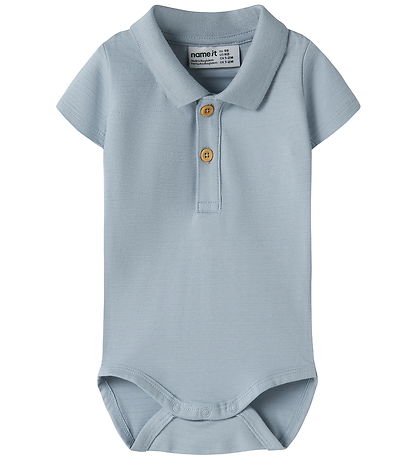 Name It Body k/æ - Polo - NbmHofman - Blue Fog