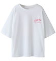 Name It T-shirt - NkfHaima - Bright White/Paradise