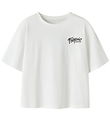 Name It T-shirt - NkfHaima - Bright White/Tropic Haven