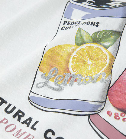 Name It T-shirt - NkfHaima - Bright White/Tropic Haven