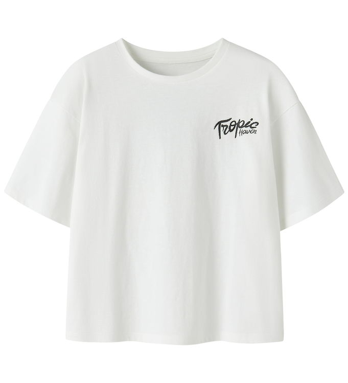 Name It Haima - T-shirt - Hvid - 122-128