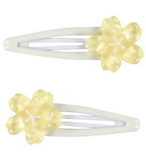 Name It Hårspænder - 2-pak - NkfJibiscus - Pear Sorbet