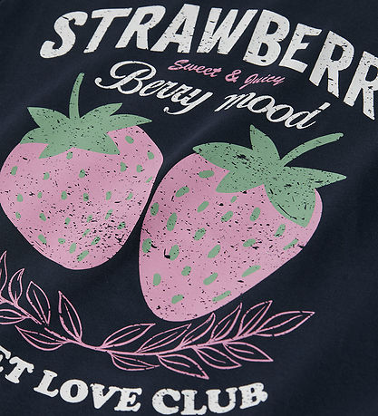 Name It T-shirt - NkfVix - Navy Blazer/Strawberry Club